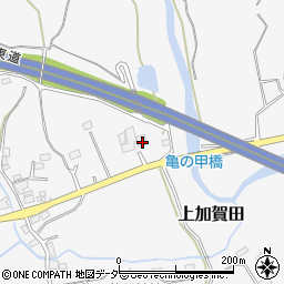 茨城県笠間市上加賀田118周辺の地図