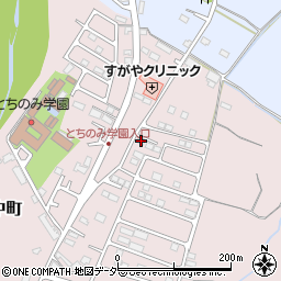栃木県佐野市小中町1237-1周辺の地図