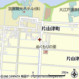 石川県加賀市片山津町（ツ）周辺の地図