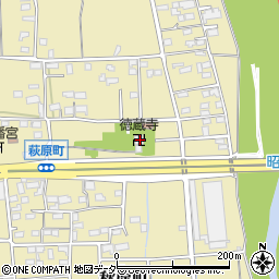 群馬県高崎市萩原町1244周辺の地図