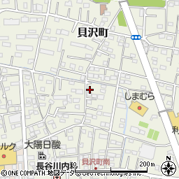 群馬県高崎市貝沢町1181-2周辺の地図