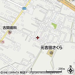 茨城県水戸市元吉田町1509-40周辺の地図