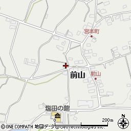 長野県上田市前山607-1周辺の地図