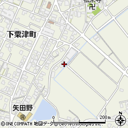 石川県小松市下粟津町れ周辺の地図