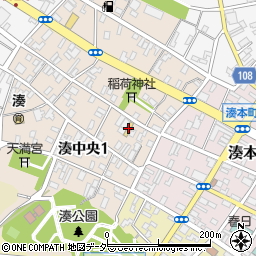 和泉屋菓子店周辺の地図