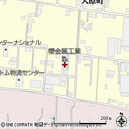モナミ太田工場周辺の地図