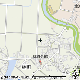 石川県小松市林町周辺の地図