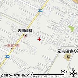 茨城県水戸市元吉田町1504-11周辺の地図