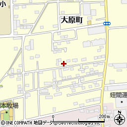 群馬県太田市大原町2177周辺の地図