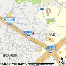 茨城県水戸市元吉田町1965-2周辺の地図