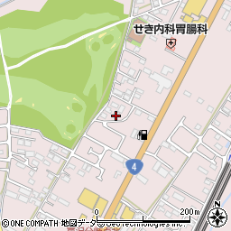 栃木県小山市喜沢667周辺の地図