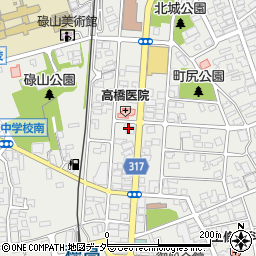 長野銀行穂高支店周辺の地図
