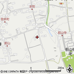 長野県上田市前山278-2周辺の地図