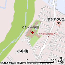 栃木県佐野市小中町1280周辺の地図