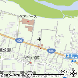 群馬県高崎市上豊岡町1153-9周辺の地図