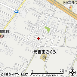 茨城県水戸市元吉田町1509-60周辺の地図