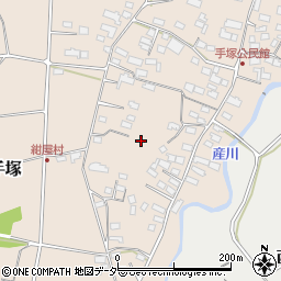 長野県上田市手塚周辺の地図