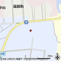 石川県加賀市小塩辻町ツ周辺の地図