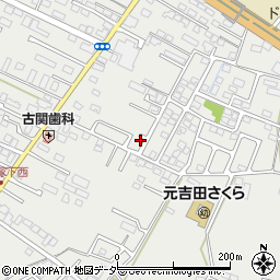 茨城県水戸市元吉田町1508-11周辺の地図