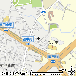 茨城県水戸市元吉田町1965-8周辺の地図