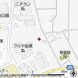 茨城県筑西市森添島1192周辺の地図