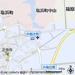 石川県加賀市小塩辻町ケ88周辺の地図