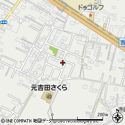 茨城県水戸市元吉田町1836-10周辺の地図