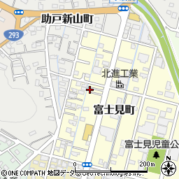 栃木県足利市富士見町89周辺の地図