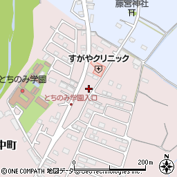 栃木県佐野市小中町1270周辺の地図