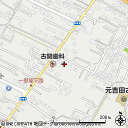 茨城県水戸市元吉田町1504-6周辺の地図