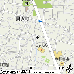 群馬県高崎市貝沢町1190-5周辺の地図