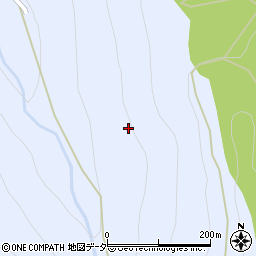 石川県白山市河内町内尾周辺の地図