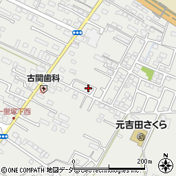 茨城県水戸市元吉田町1508-16周辺の地図