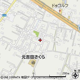 茨城県水戸市元吉田町1836-8周辺の地図
