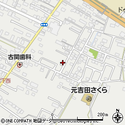 茨城県水戸市元吉田町1508-12周辺の地図