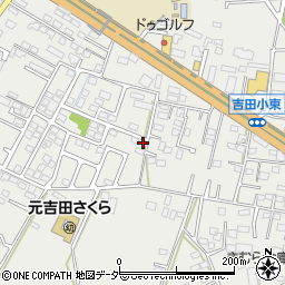茨城県水戸市元吉田町1836-23周辺の地図