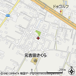茨城県水戸市元吉田町1836-6周辺の地図