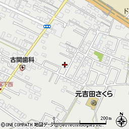 茨城県水戸市元吉田町1508-13周辺の地図