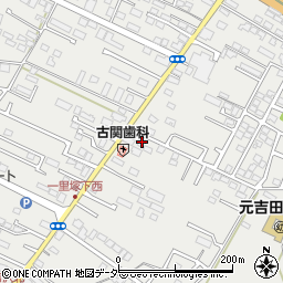 茨城県水戸市元吉田町1504-2周辺の地図