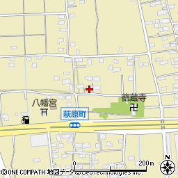 群馬県高崎市萩原町1259周辺の地図