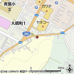 栃木県足利市助戸大橋町1919周辺の地図