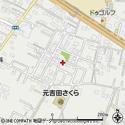 茨城県水戸市元吉田町1836-5周辺の地図