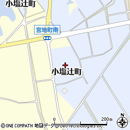 石川県加賀市小塩辻町ラ周辺の地図