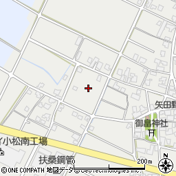 石川県小松市矢田野町（キ）周辺の地図
