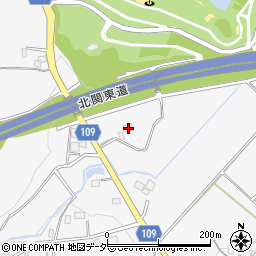 茨城県笠間市上加賀田2041周辺の地図