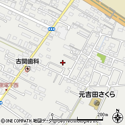 茨城県水戸市元吉田町1508-2周辺の地図