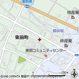 茨城県水戸市東前町825-5周辺の地図