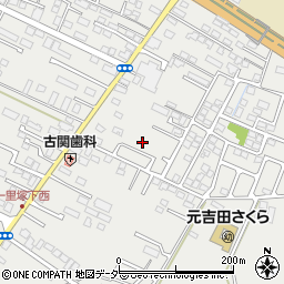 茨城県水戸市元吉田町1508周辺の地図