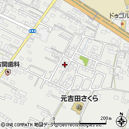 茨城県水戸市元吉田町1509-45周辺の地図