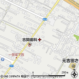 茨城県水戸市元吉田町1508-24周辺の地図